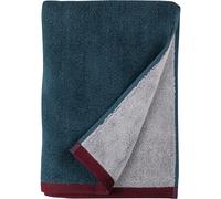 Mette Ditmer - Soft Guest Towel 40x55 cm 2-pack, Light Grey / Midnight Blue - Light Grey