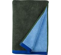 Mette Ditmer - Soft Towel 50x90 cm, Light Blue / Olive Green - Light blue