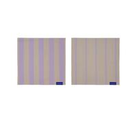 Mette Ditmer Stripes dishcloth 33x33 cm 2-pack Sand