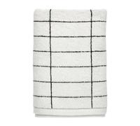 Mette Ditmer Tile Stone guest towel 38x60 cm 2 pack Black-Off-white
