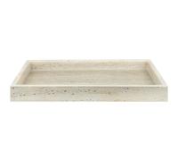 Mette Ditmer - Travertine Tray 30x40 cm - Linen