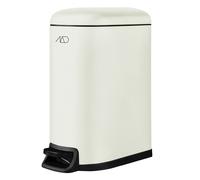 Mette Ditmer - Walther Pedal Bin 10 L, Off-white - Off-White
