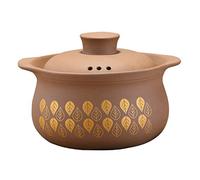 METTEOR Ceramic Casserole Purple Clay High Temperature Resistant Stew Pot For Home Scald Protection Chinese Health Hot Pots Gas-a 1.3l (A 3.2L)