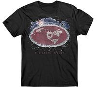 metter Flat Earth T-Shirt Voliva Map Earth is Flat Wilbur Glenn Voliva Black XL