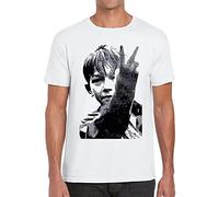 metter Kes Billy Casper Movie Inspired Graphic T Shirt White L