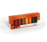 Mettler 200m-Autumn Selection, Polyester, Multicoloured, Seralon Thread Autumn Box