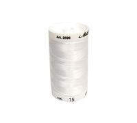 Mettler A2596-0015 Sewing and Embroidery Thread, Polyester, 0015 White, 800 m