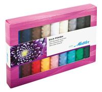 Mettler Silk Finish Assorted Quilting Colourful 18 x 150m Spools Thread Pack