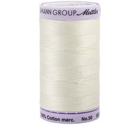 Mettler Antq White-Mettler Silk Finish, Acrylic, Multicolour
