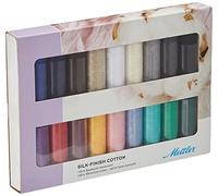 Mettler Silk Finish Assorted Quilting Colourful 18 x 150m Spools Thread Pack