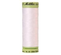 Mettler Silk-Finish Solid Cotton Thread, 220 yd/200m, White