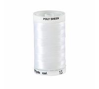 Mettler White Polysheen Thread 875yds
