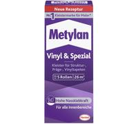 5 x Metylan Vinyl & Special 180 g Paste for Textured Wallpaper, Woodchip and Heavy Wallpaper