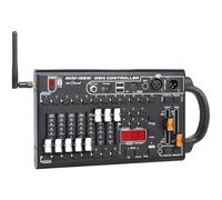 MetYonLaser DMX512 Stage Lighting Controller, 192 Channel Professional Console for DJ KTV Concert, Wireless Light Control System