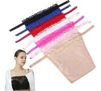 Metyou Lady Tank top Casual Vest Sleeveless Camisoles Bra Bralette Shirt T-Shirt (7Pcs)