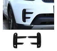 METYOUCAR Black ABS Car Front Fog Lamp Trim Decoration Strips For LR Discovery 5 LR5 L462 2017 2018 Auto Accessories