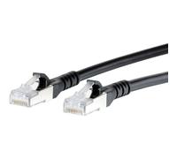 Metz Connect 1 m Cat. 6 A S/FTP/CAT6 A S-STP Black Network Cable - RJ-45 Network Cable (1 m, CAT6 A S/FTP (S-STP) RJ-45, Black)