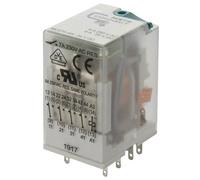 Metz Connect 110017251407 Relay 24V DC 7A 4CO LED Indicator Cadmiu...