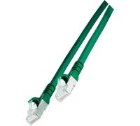 Metz Connect 1308450555-E RJ45 Network Cable CAT 6A Green Metal Fo...