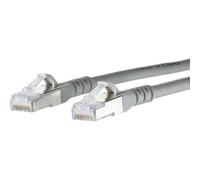 Metz Connect 1308453033-E RJ45 Patch Cable Cat 6A S/FTP 3m Grey wi...