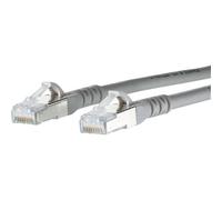 Metz Connect 1308455033-E RJ45 Patch Cable Cat.6A S/FTP 5m Grey La...