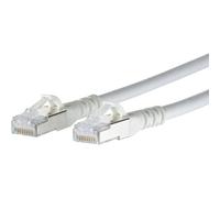 Metz Connect 1308455088-E Patch Cable CAT 6A S/FTP 5.00m White RJ4...