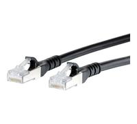 Metz Connect 1308457000-E RJ45 Patch Cable Cat 6A S/FTP 7.00m Blac...