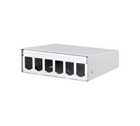 METZ Connect 130861-0602-E 6 Port network patch panel Unmounted 1U