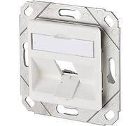 Metz Connect 1309141102-E Network outlet Flush mount 1 port Pure w...