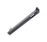 Metz Connect 130920-BK-E patch panel 24 ports 483 mm black 1U uneq...
