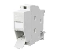 Metz Connect 1309428103-E Network outlet Light grey DIN rail-mount...