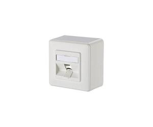 Metz Connect 130B10D10002-E Network outlet Surface-mount 1 port Pu...
