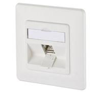 Metz Connect 130B12D11002-E Flush Mount Network Outlet CAT 6A 1-Po...