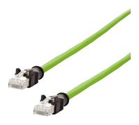 Metz Connect 142M2X55050 RJ45 Network Cable Green PUR 5m Acid resi...