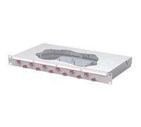 Metz Connect 1504577512-F OpDAT fix2 Patch Panel 12xLC-D OM4 1U 19...
