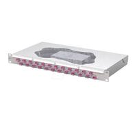 Metz Connect 1504577524-E OpDAT fix2 24xLC-D OM4 1U 19" Patch Pane...