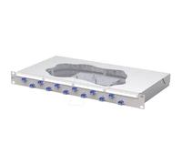 Metz Connect 1504597412-F OpDAT fix2 19" 1U Patch Panel 12xLC-D OS...