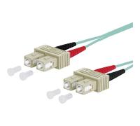 Metz Connect 151J1EOEO20E Fibreglass FO Cable Turquoise 2m SC-SC OM3