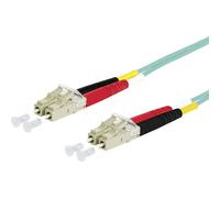 Metz Connect 151J1JOJO50E Fibreglass FO Cable 5m Turquoise 2x LC p...