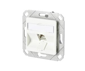METZ Connect C6A Module 1 Port 180 M UPk Pure White