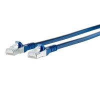 Metz Connect Cat. 6 1.5 m a Cat 6 S/FTP (STP) Network Cable - 1.5 m Cat6 S/STP/FTP (Screened Foiled Twisted Pair) Network Cable - RJ-45 - RJ-45, Blue
