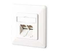 METZ CONNECT E-DAT C6 2 Port UP reinweiB NEW
