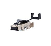 METZ CONNECT E-DAT Industry RJ45 Field Plug Category 6 Class EA Black