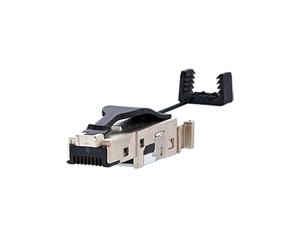 METZ CONNECT E-DAT Industry RJ45 Field Plug Category 6 Class EA Black
