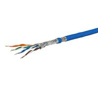 METZ CONNECT Installation Cable Cat 7A S/FTP, MC GC1300 pro22, LSZH, Blue, 100 m Ring