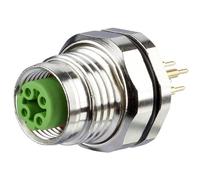 CONN JACK FMALE 4POS GOLD SOLDER