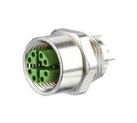 Metz Connect PCB Socket 8-pin IP67 10G Ethernet Rail Use