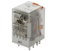 Metz Connect Plug-in Relay 24V AC 7A 4 Change-Overs LED