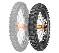 Metzeler Mc360™ Mid Hard 64m Tt Off-road Rear Tire Silver 110 / 100 / R18