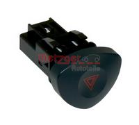 METZGER 0916072 Hazard Light Switch Service Replacement Fits Renault Clio